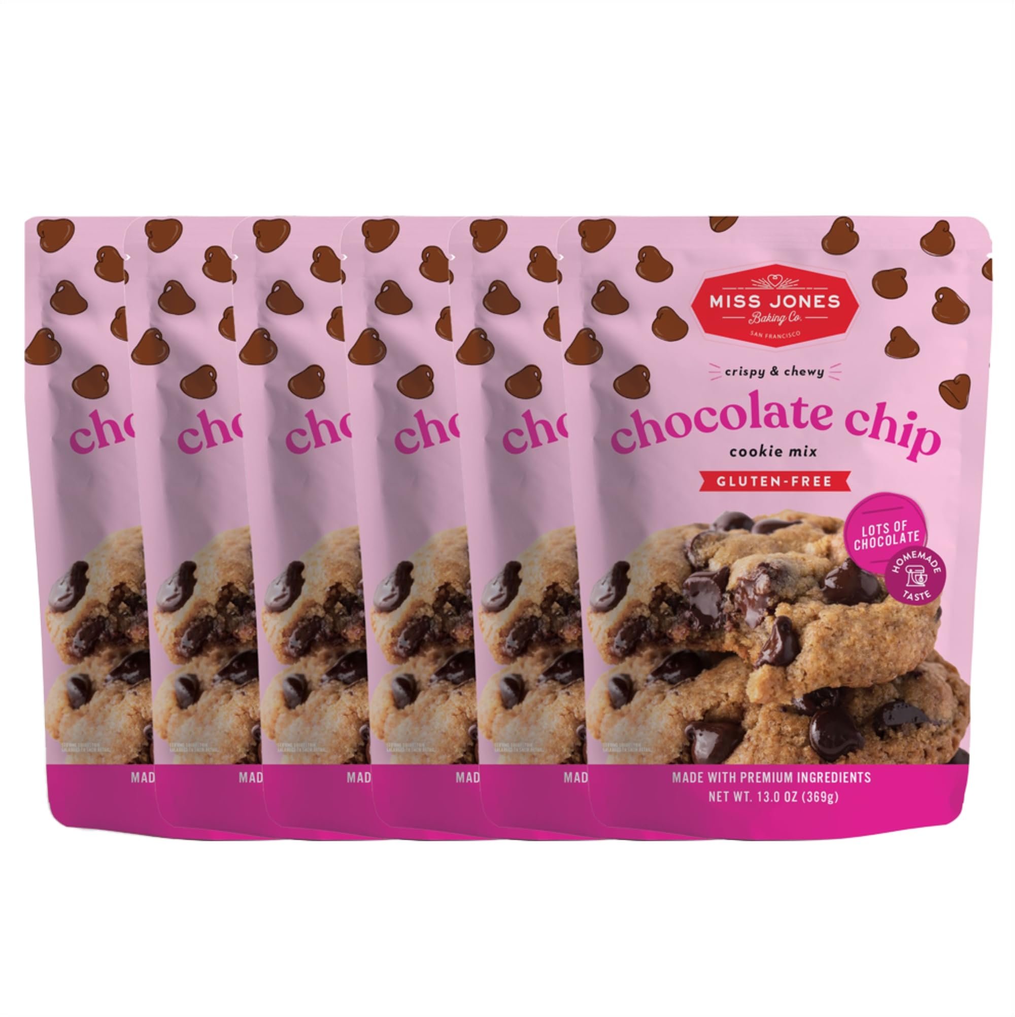 Amazon.com : Miss Jones Baking Gluten-Free Chocolate Chip Cookie